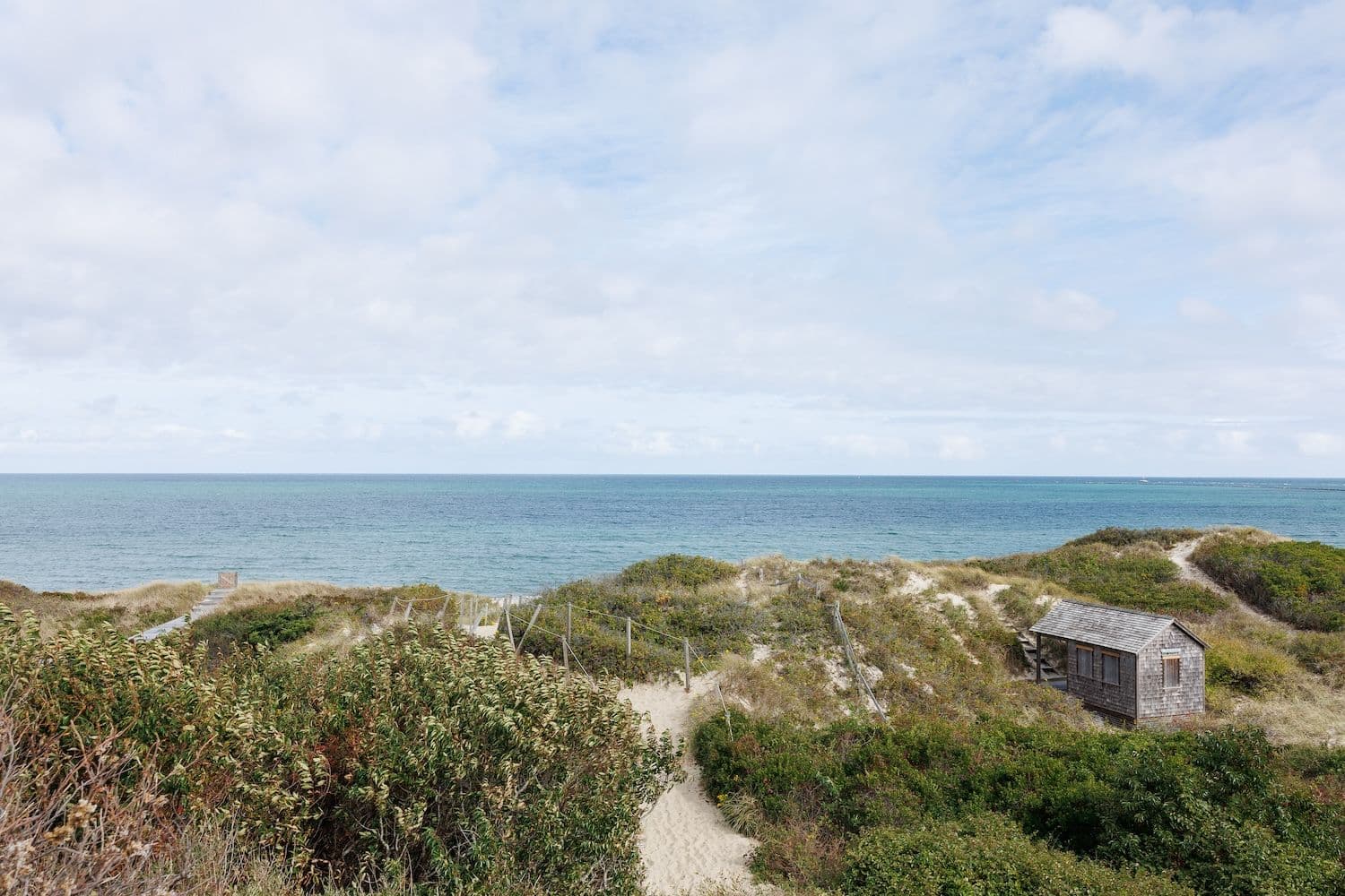 Sandy path to Steps Beach in Cliff.
